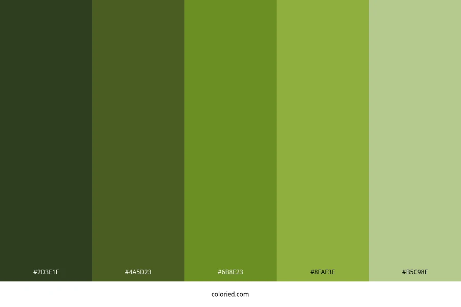 Avocado Color Palette