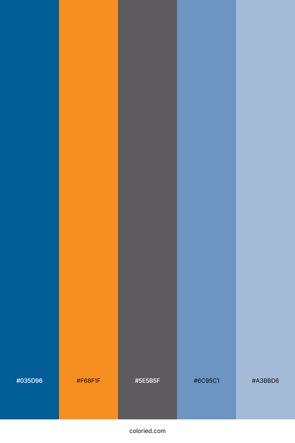 Azure Flame Horizon Color Palette