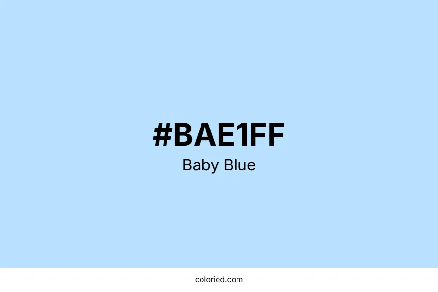 Baby Blue Color Hex Code