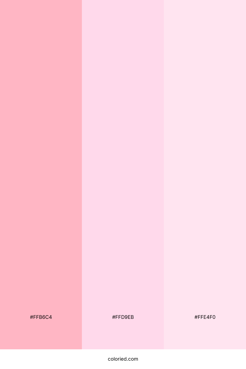 Baby Pink and Cotton Color Palette
