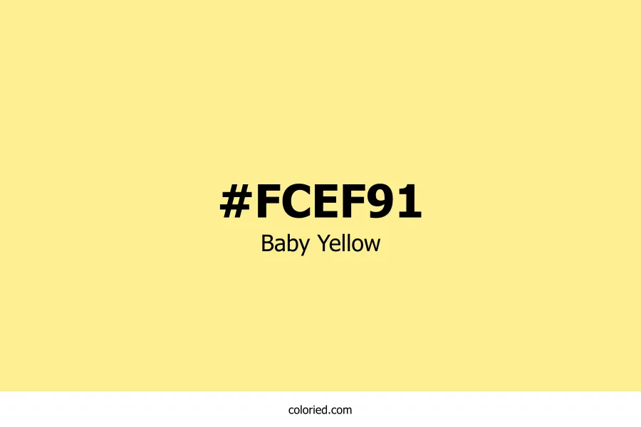 Baby Yellow Color