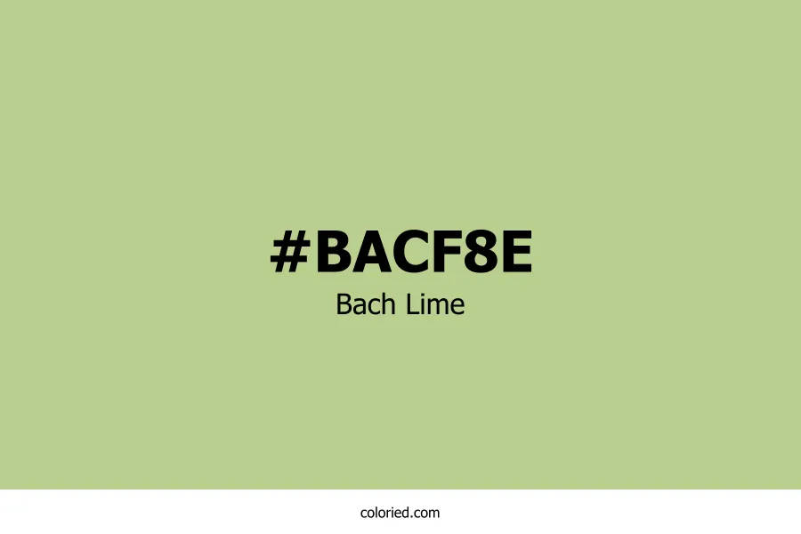 Bach Lime Color