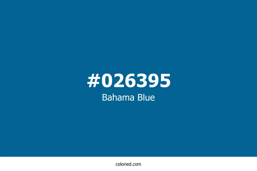 Bahama Blue Color