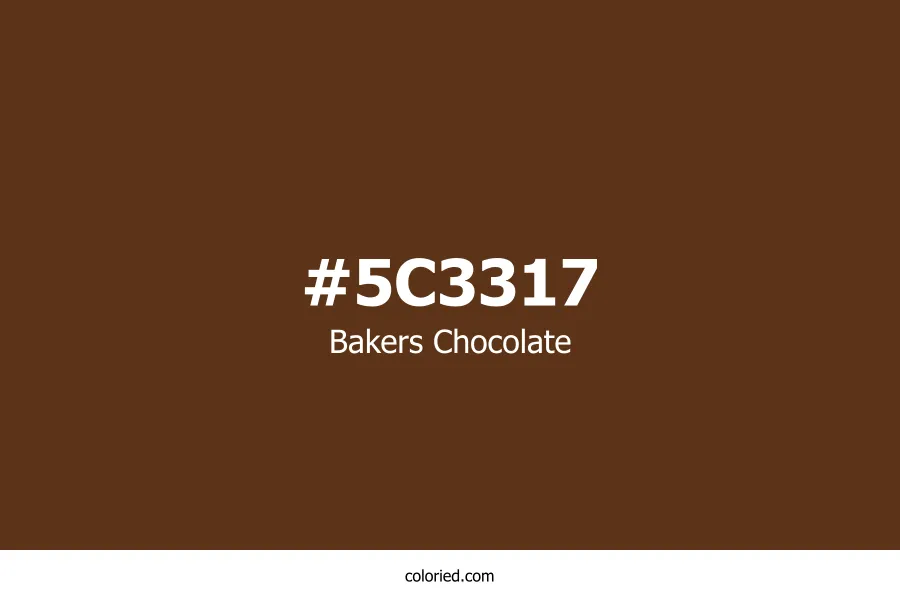 Bakers Chocolate Color