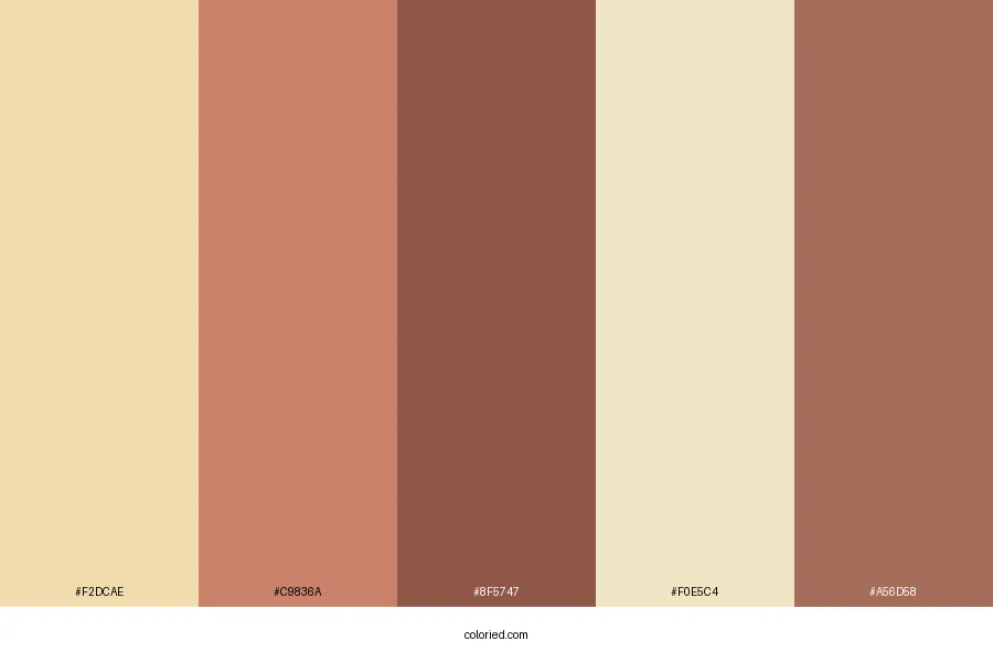 Bakery Color Palette