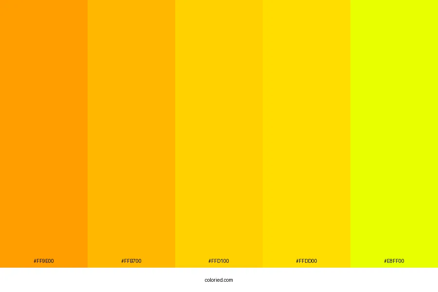 Banana Color Palette
