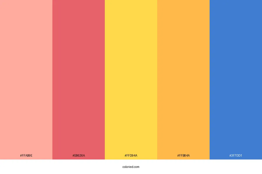 Bar Color Palette