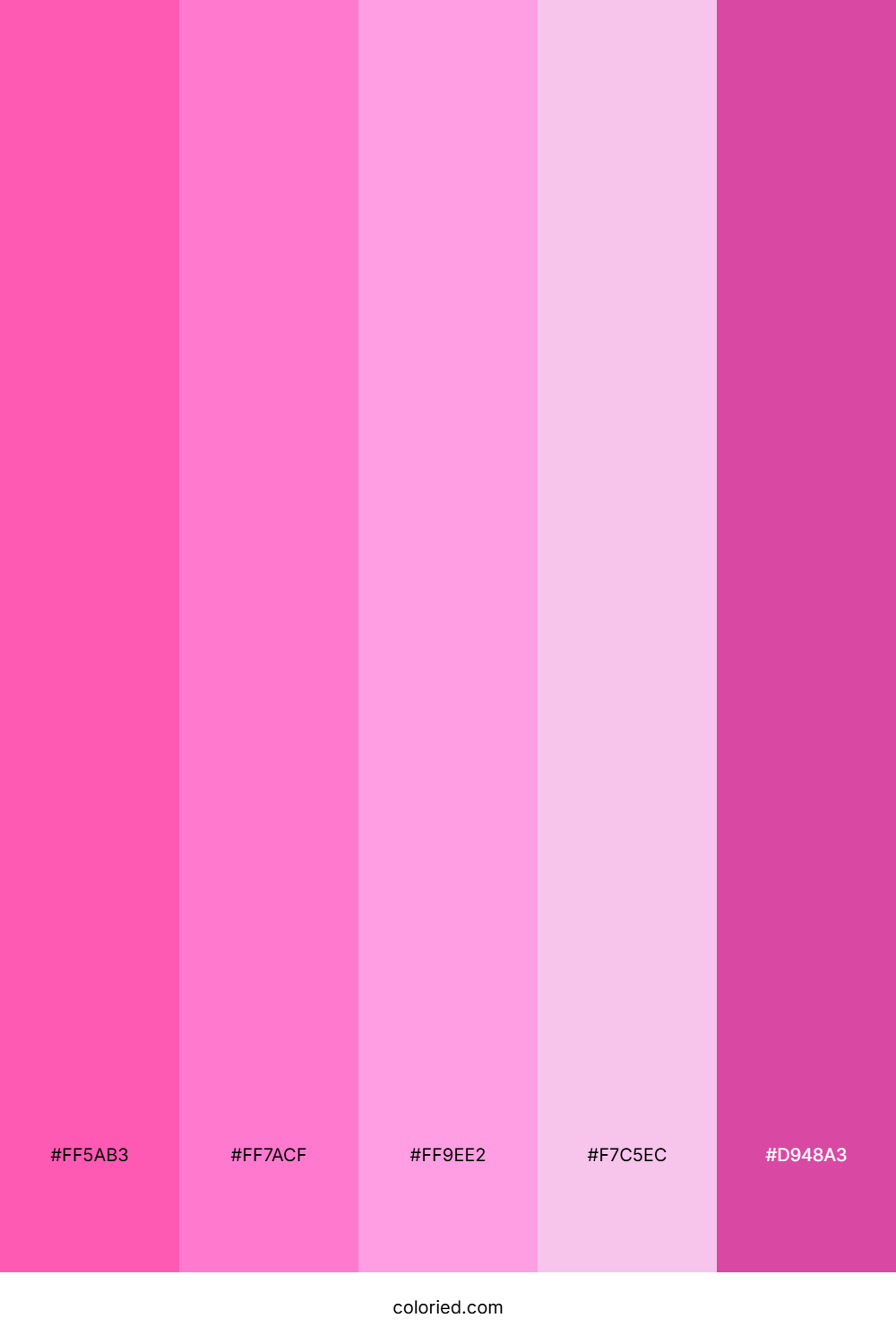 Barbie Color Palette