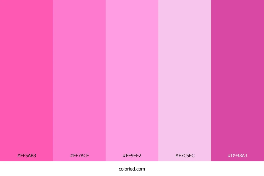 Barbie Color Palette