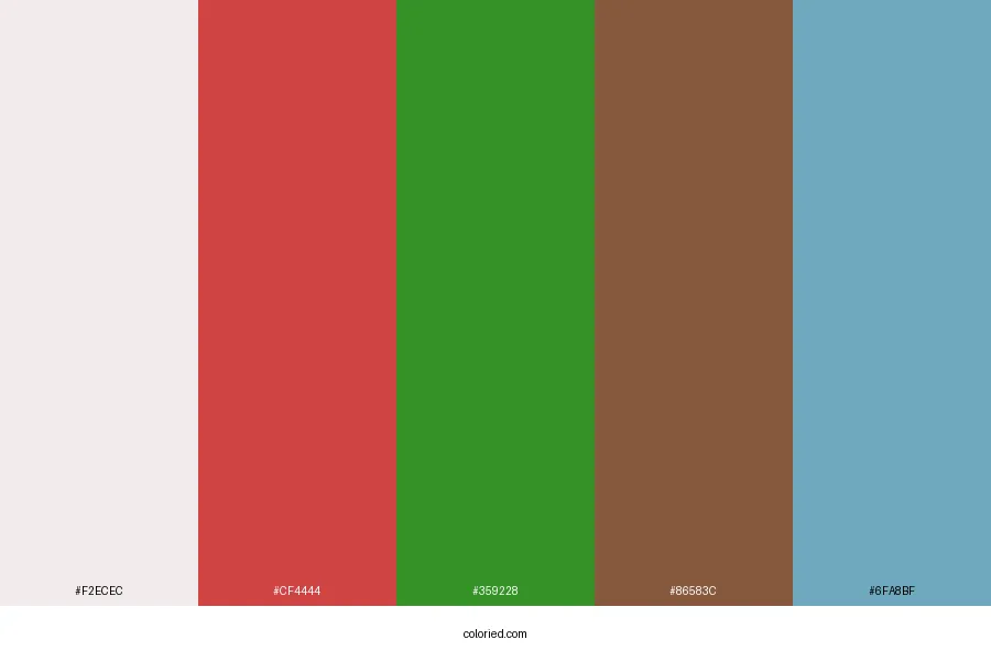 Baseball Color Palette