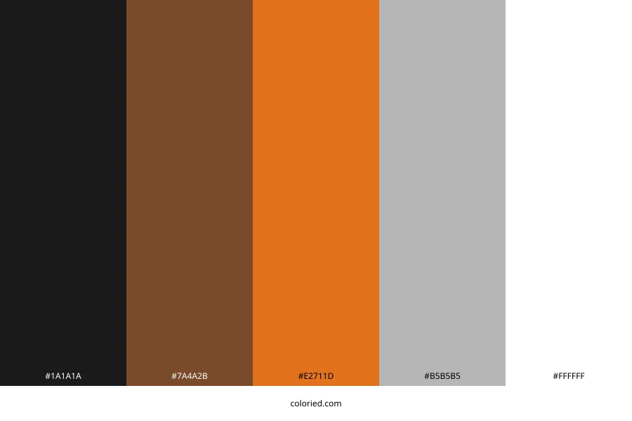 Basketball Color Palette