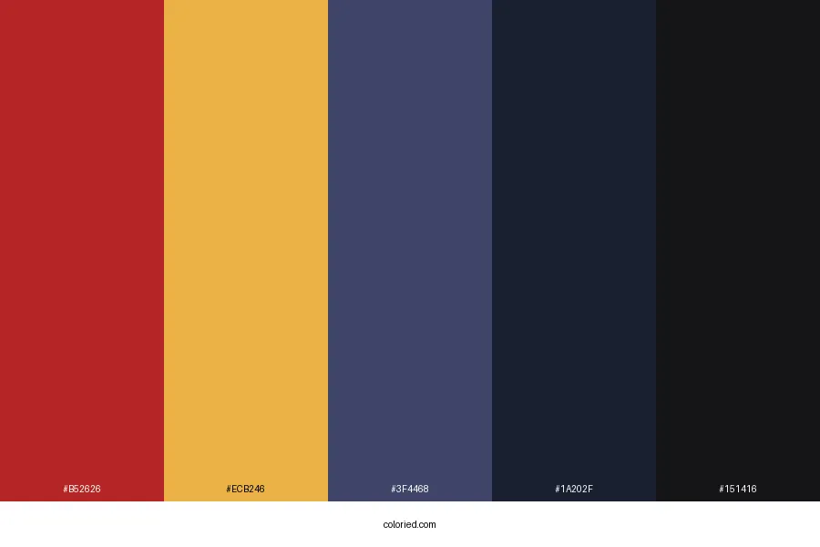 Batman Color Palette