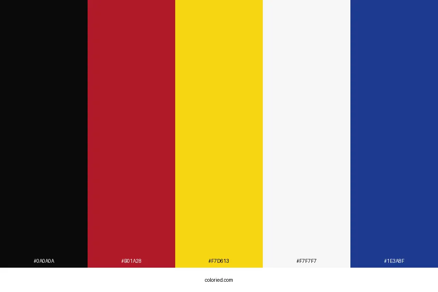 Bauhaus Color Palette