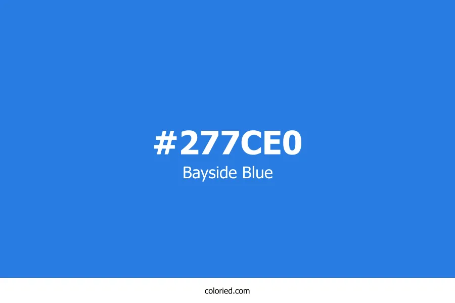 Bayside Blue Color