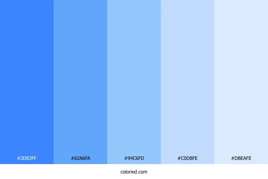 Beautiful Blues Color Palette