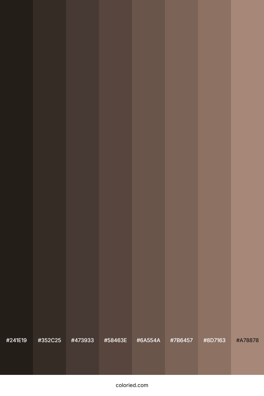 Beaver Color Shades