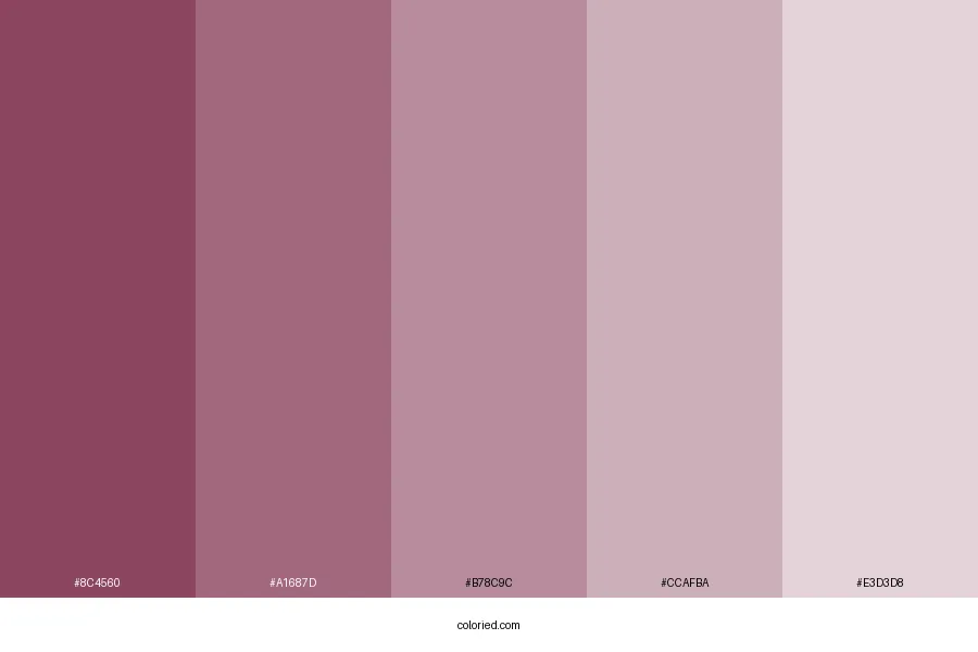 Beet Color Palette