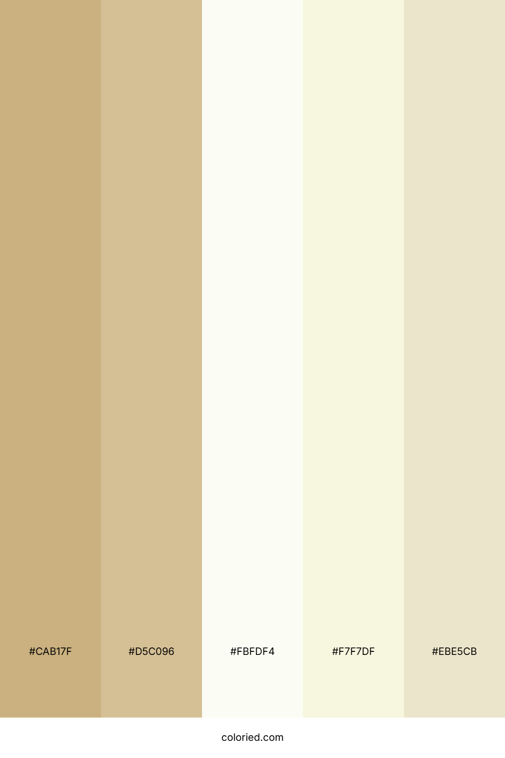 Beige and Ivory Color Palette