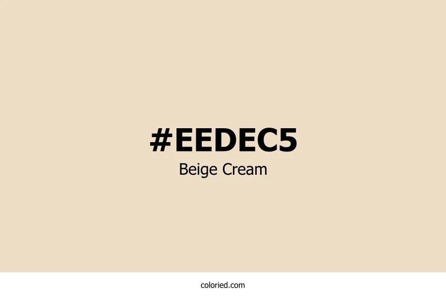 Beige Cream Color