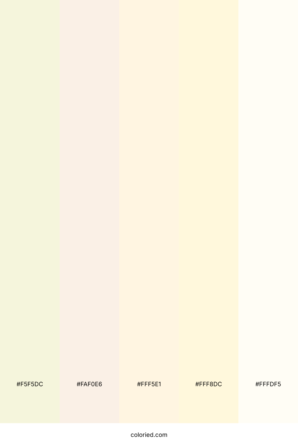 Beige Light Color Palette