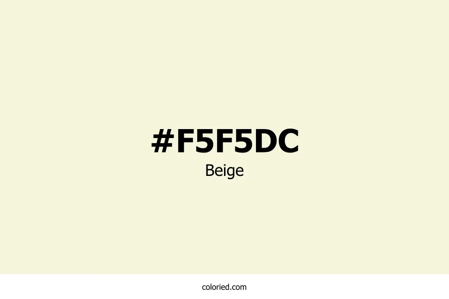 Beige Color Hex Code