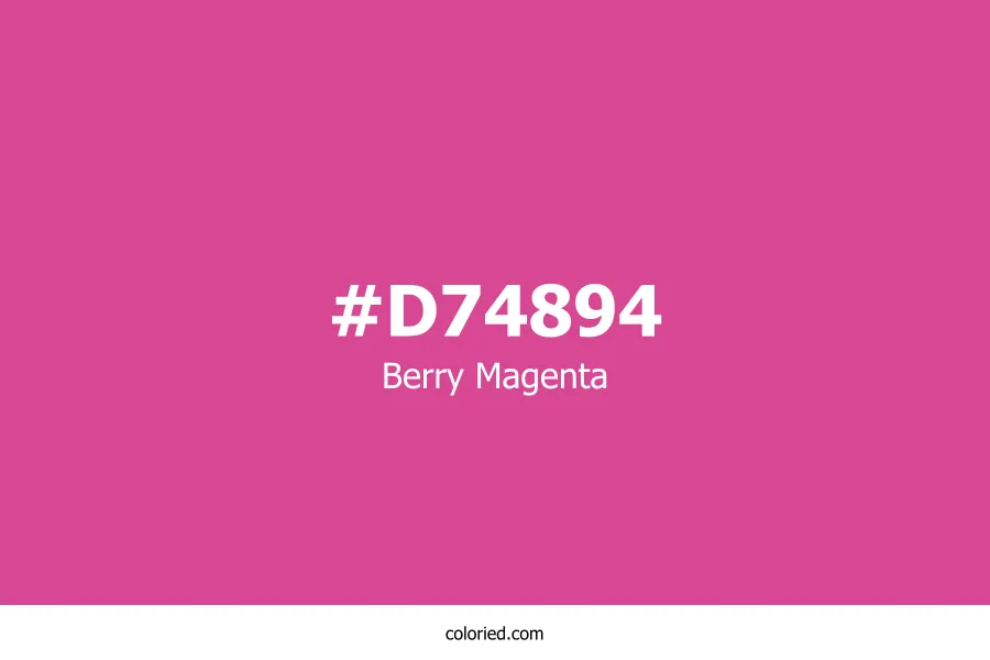 Berry Magenta Color