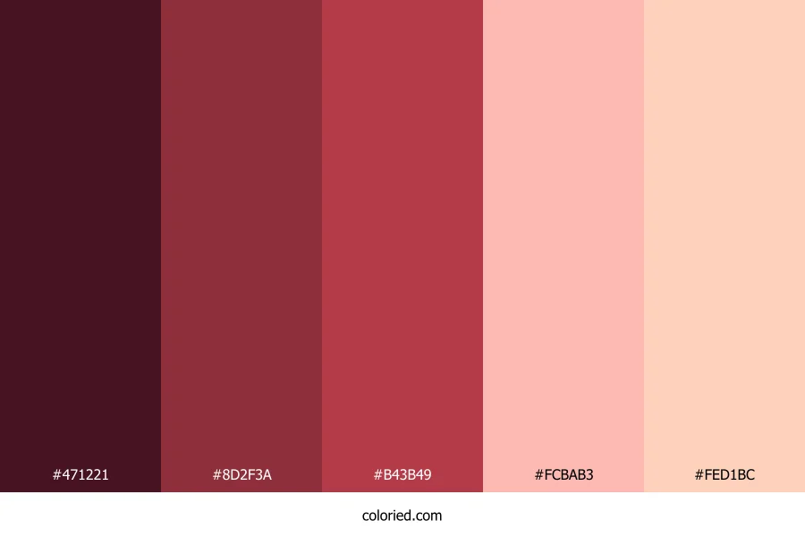 Berry Mauve Blush Color Palette