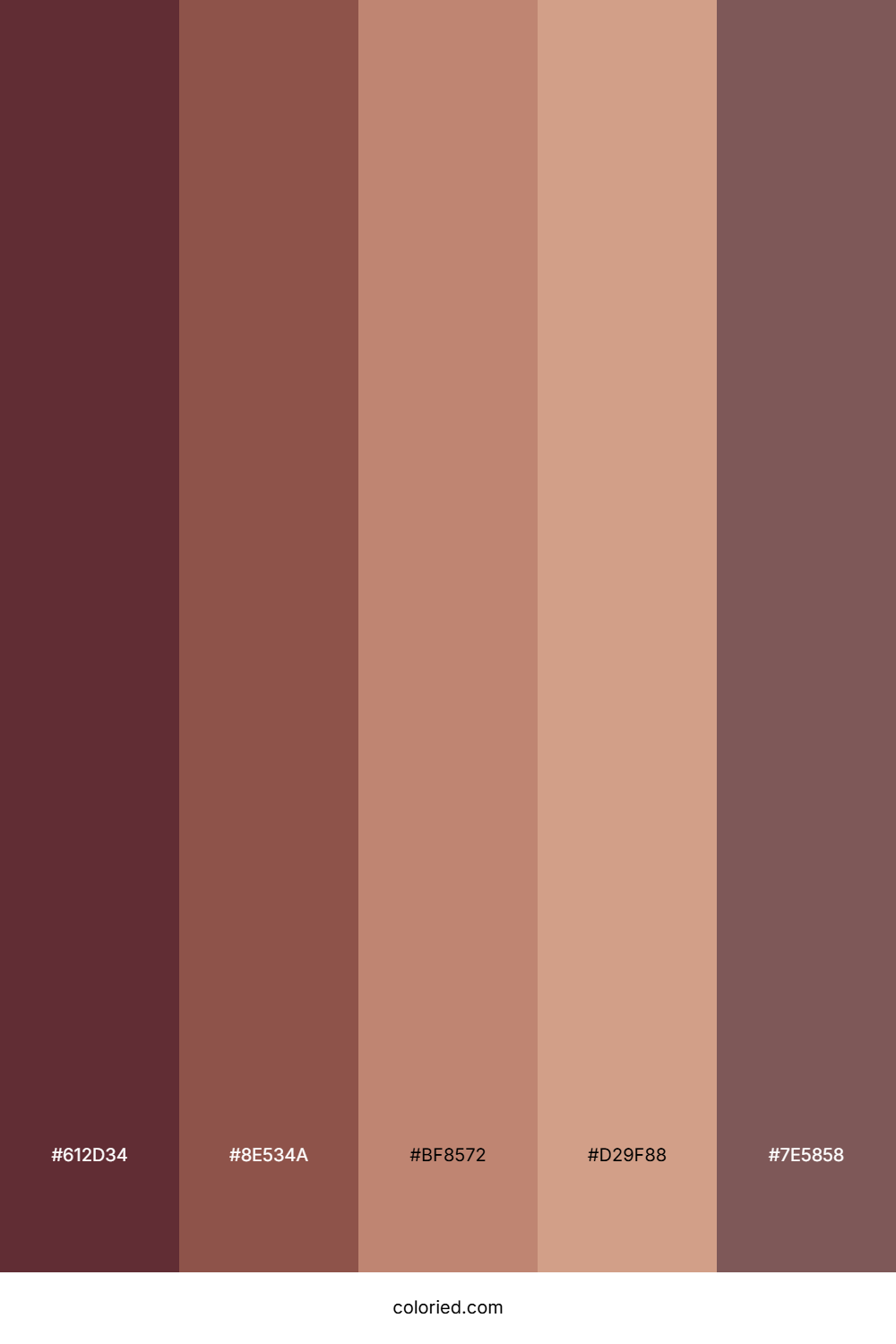 Berry Mocha Truffle Color Palette