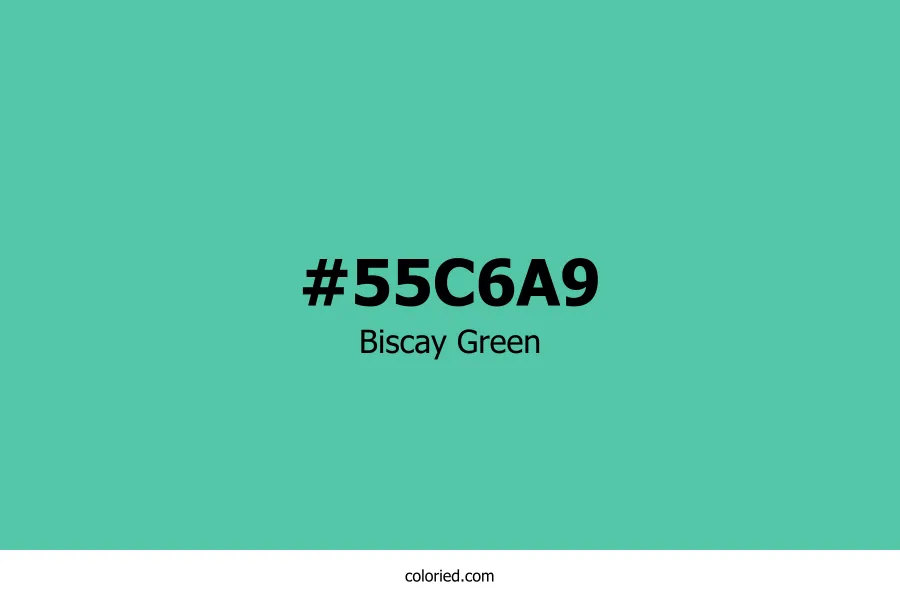 Biscay Green Color