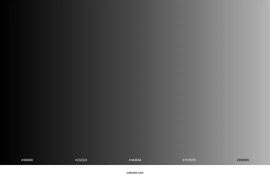 Black and Grey Gradient