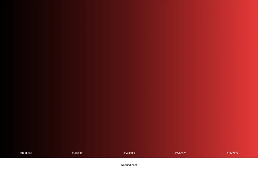 Black and Red Gradient