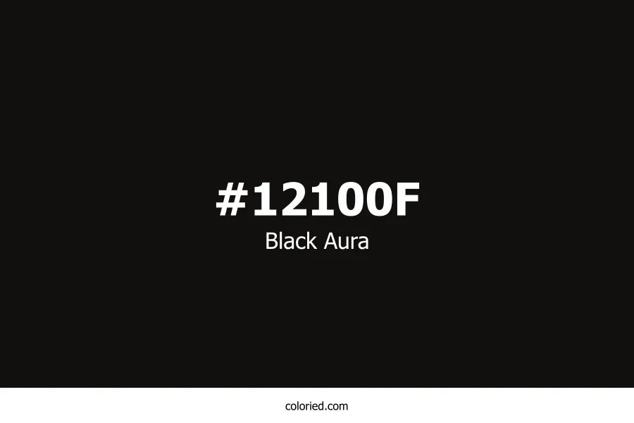 Black Aura Color