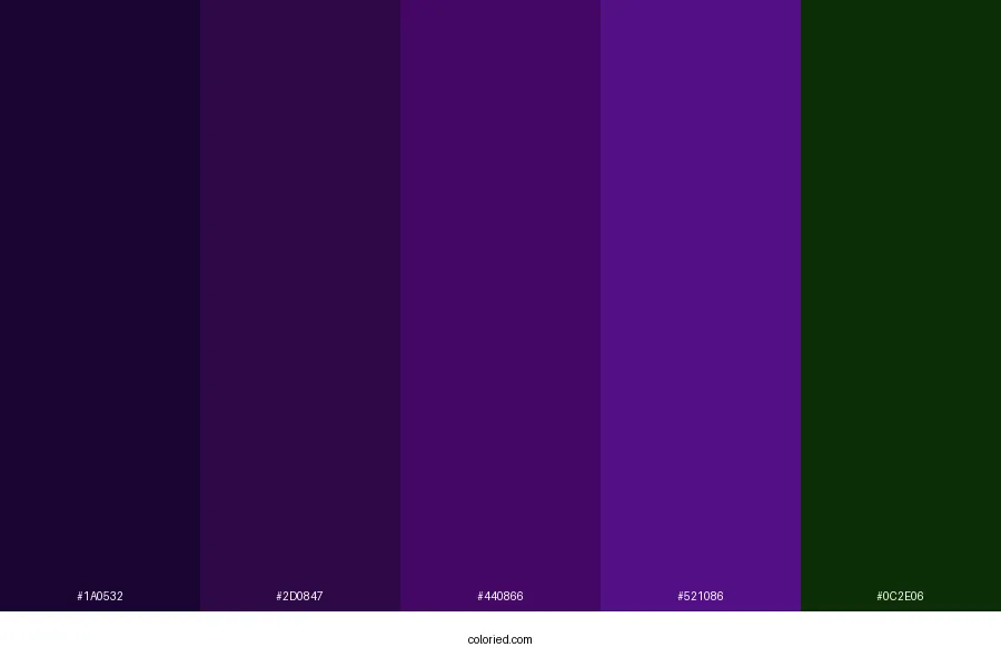 Black Currant Color Palette