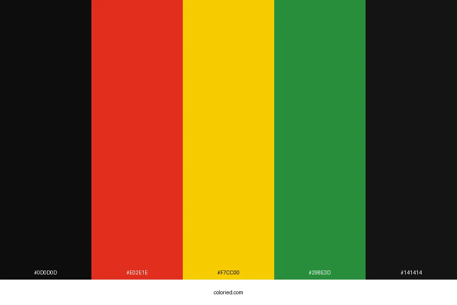 Black History Month Color Palette