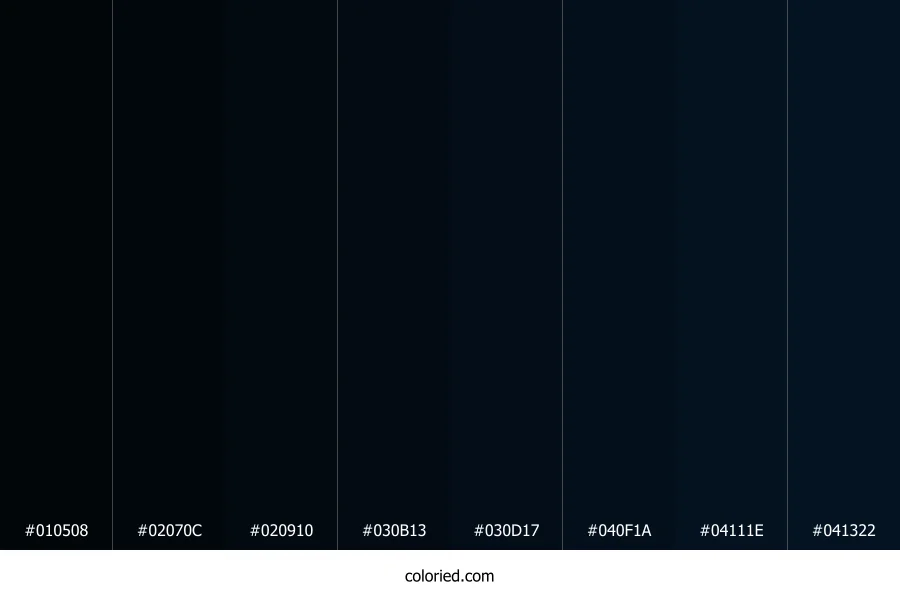 Black Pearl Color Shades