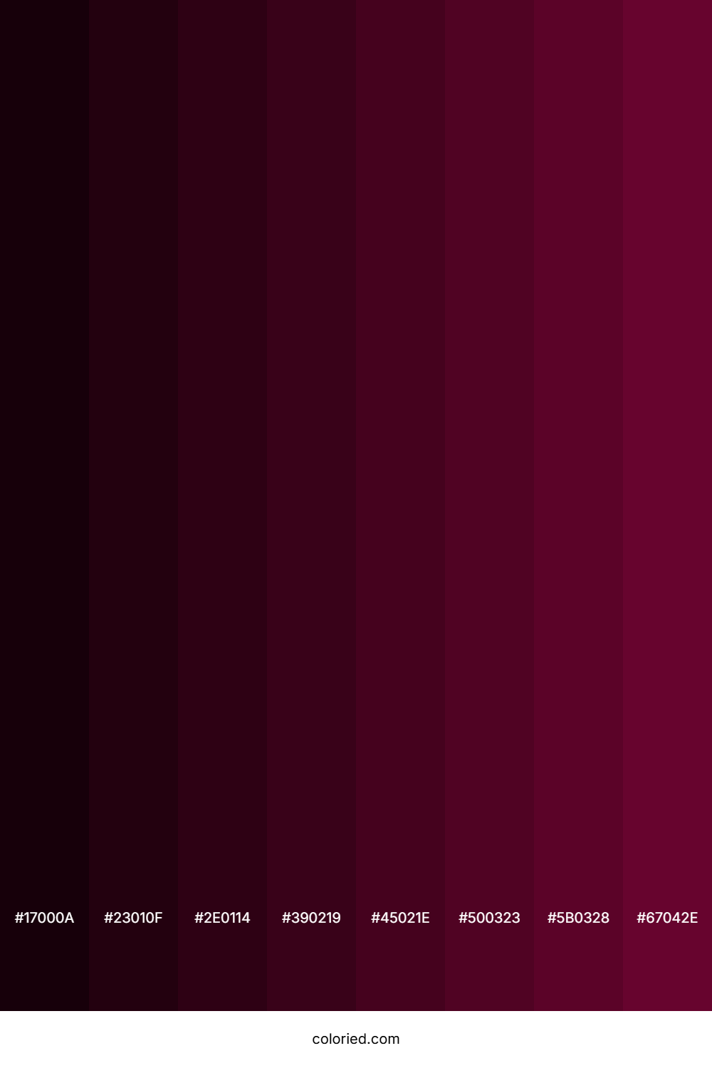 Black Rose Color Shades