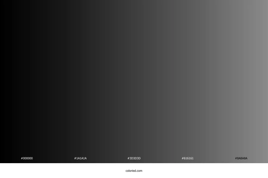 Black to Gray Gradient