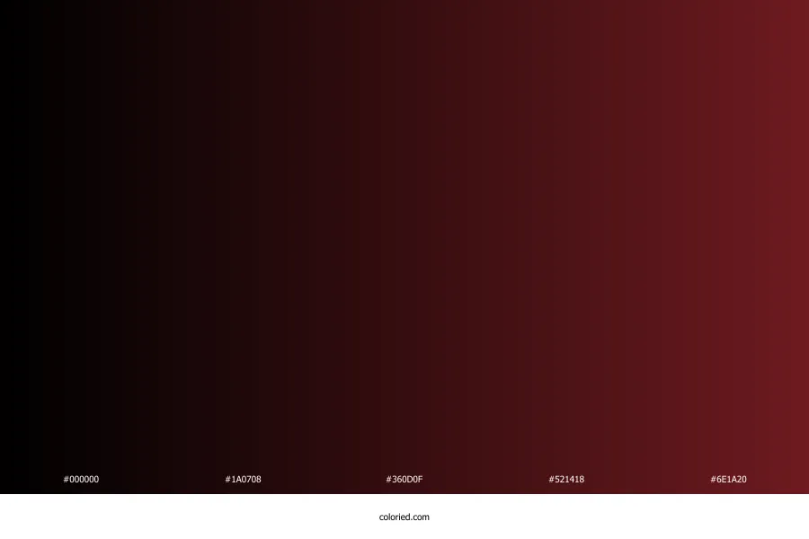 Black to Maroon Gradient