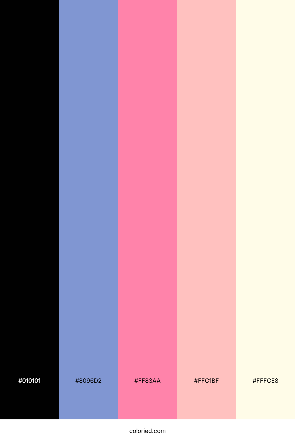 Blackberry Sky Fade Palette