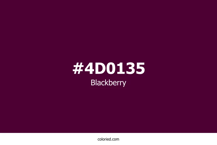 Blackberry Color
