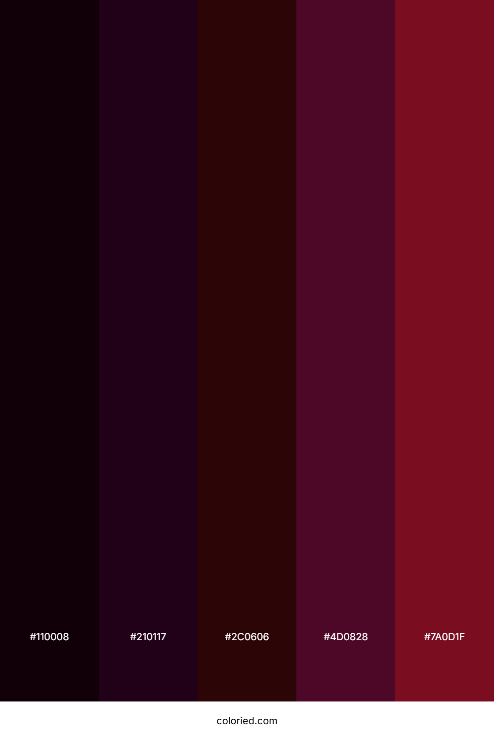 Blood Moon Color Palette