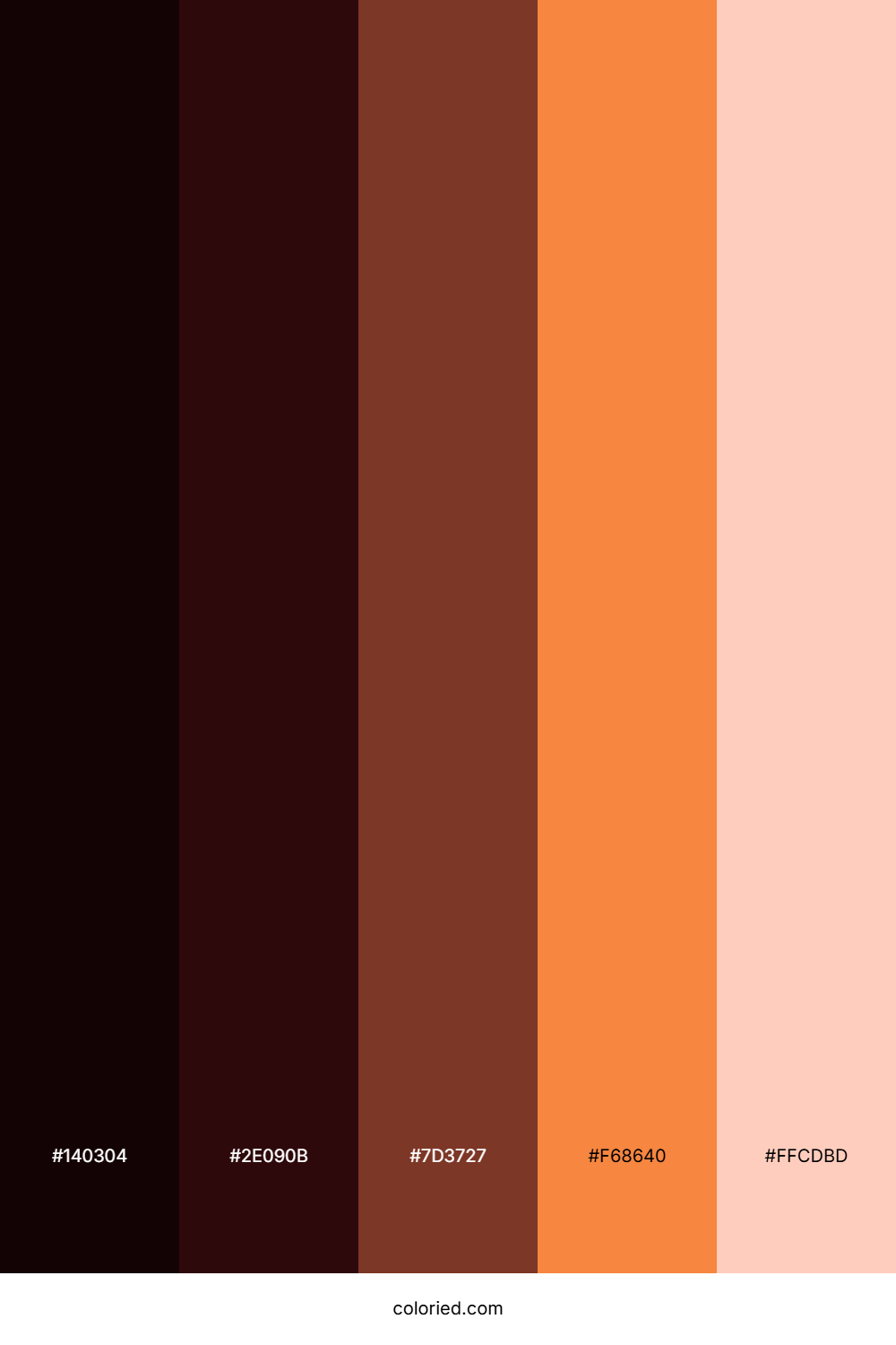 Blood Moon Rising Color Palette