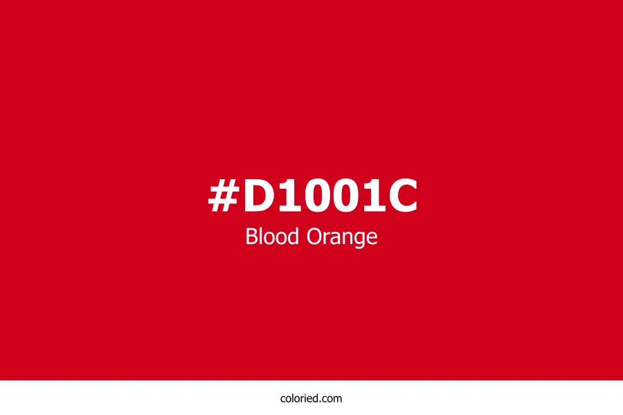 Blood Orange Color
