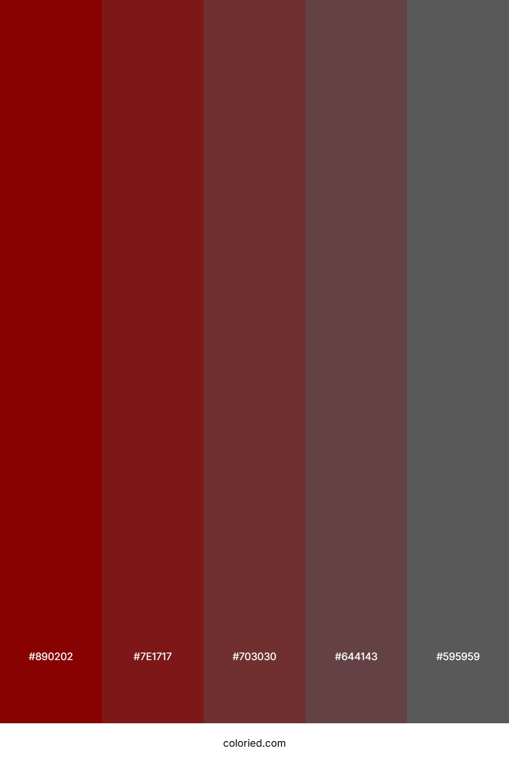 Bloodstone Path Color Palette