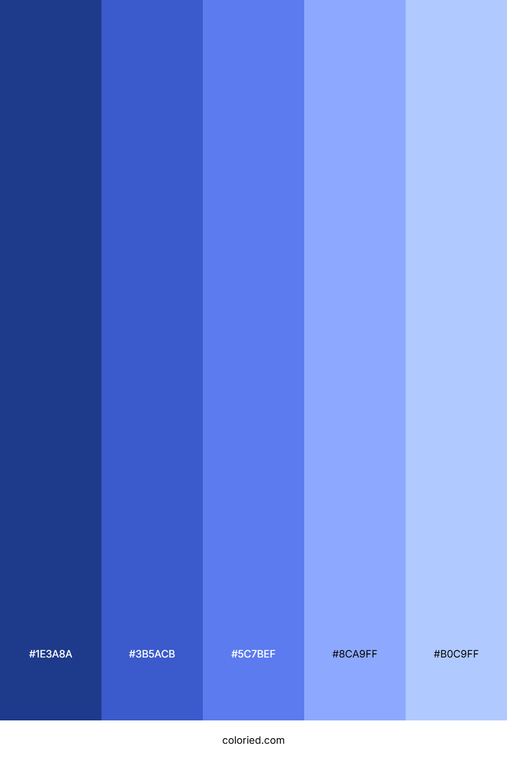 Blue Aesthetics Color Palette