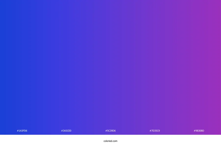 Blue and Purple Gradient
