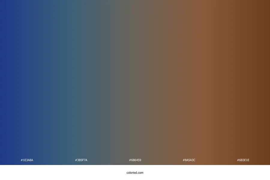 Blue Brown Gradient