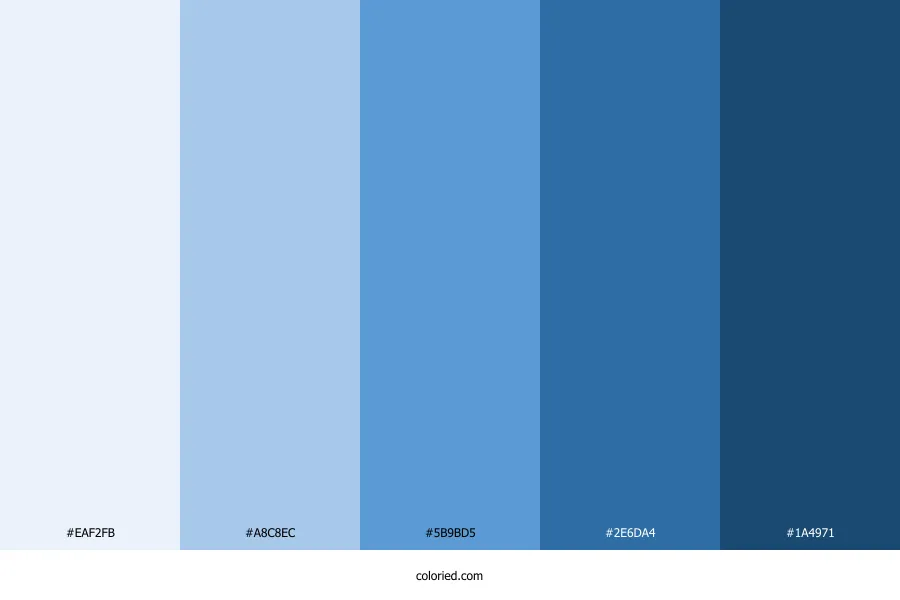 Blue Color Palette