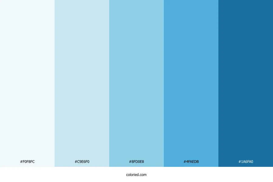 Blue Diamond Color Palette