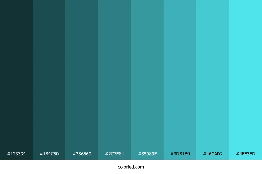 Blue Diamond Color Shades